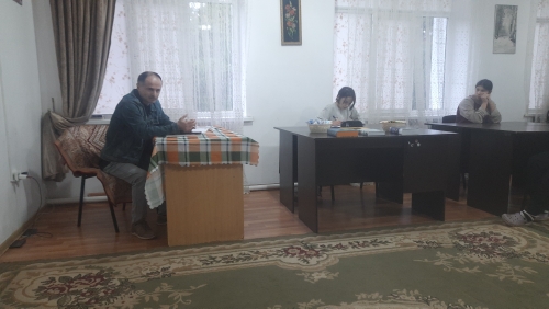 Литературная гостиная с воспитанниками детского дома.