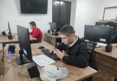 Компьютерный класс в детском доме №7