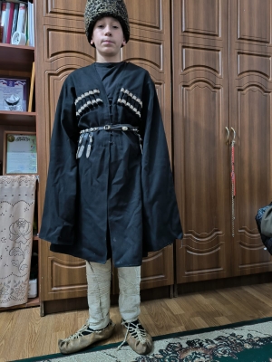 Инсценировка  подготовленная воспитанниками детского дома №7 «Свадебный обряд жениха и невесты кайтагцев».