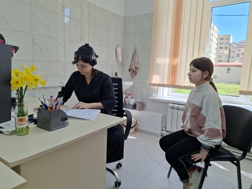 Врачи на страже здоровья: воспитанники детского дома № 7 прошли диспансеризацию.