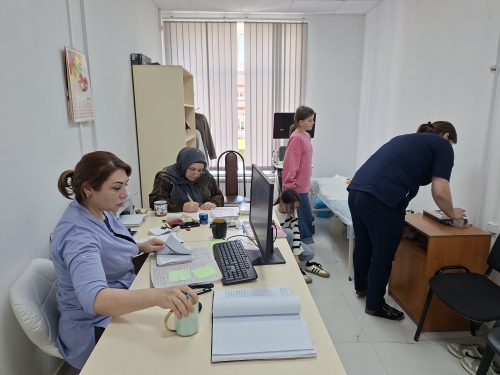 Врачи на страже здоровья: воспитанники детского дома № 7 прошли диспансеризацию.