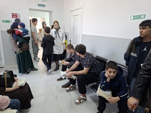 Врачи на страже здоровья: воспитанники детского дома № 7 прошли диспансеризацию.