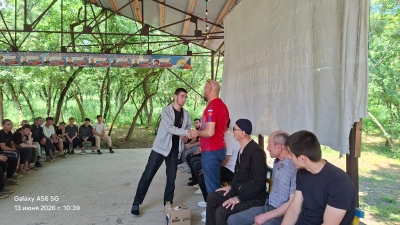 «Встреча подопечных Минтруда и соцразвития РД с представителями Федерации спорта в оздоровительном лагере „Орлёнок“»