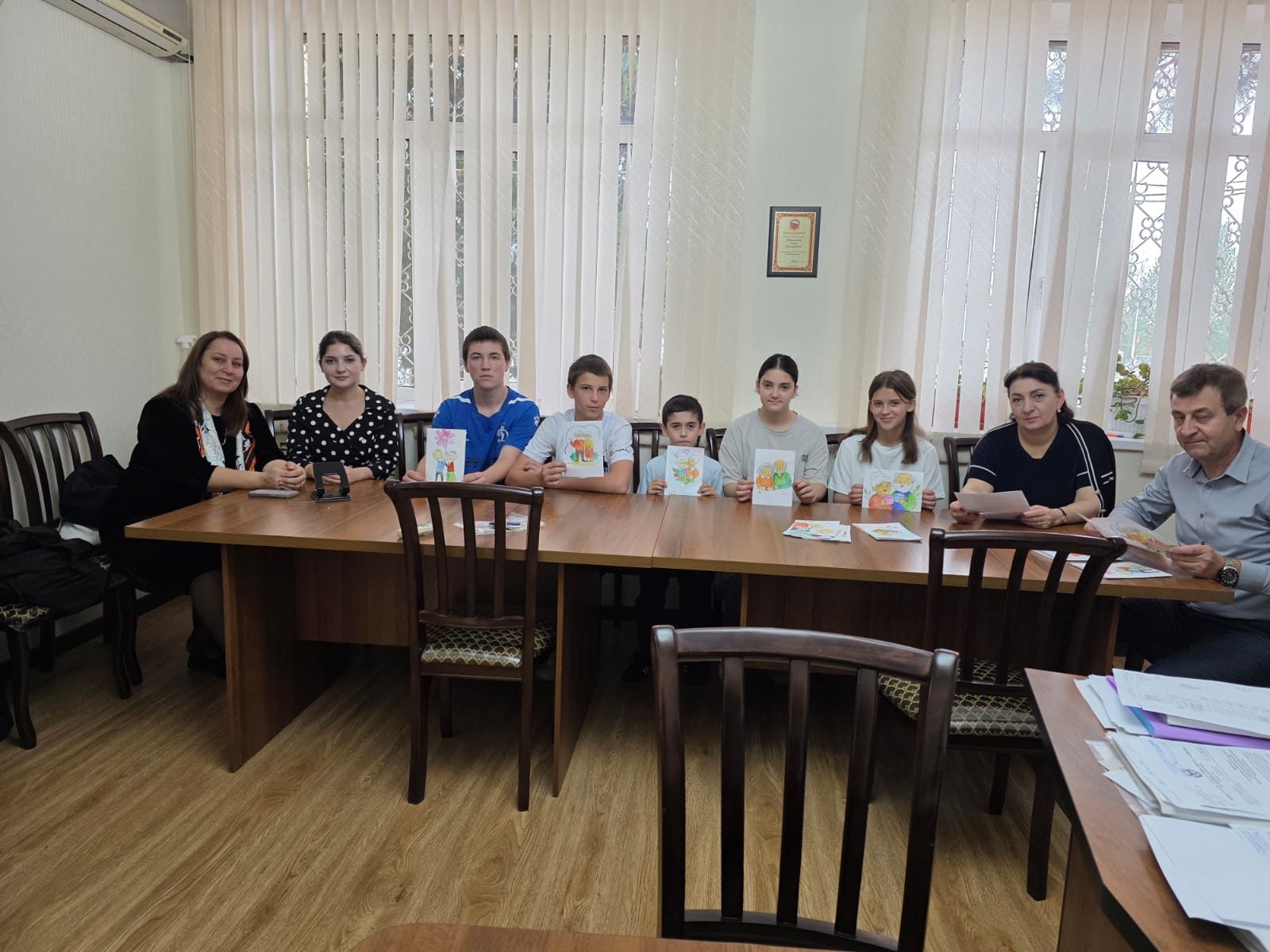 Тепло сердец воспитанников детского дома для пожилых людей ❤️»